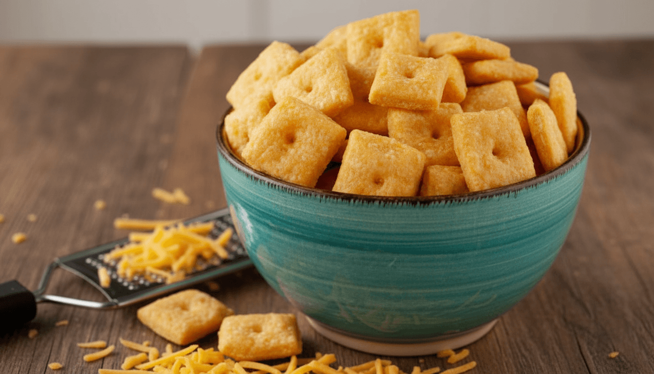 Homemade Cheddar Crackers Recipe