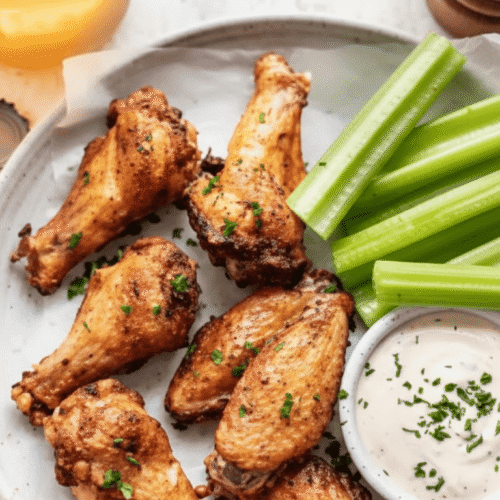 Crispy Dry Rub Chicken Wings Recipe