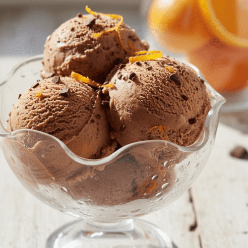Chocolate Orange Ice Cream Recipe