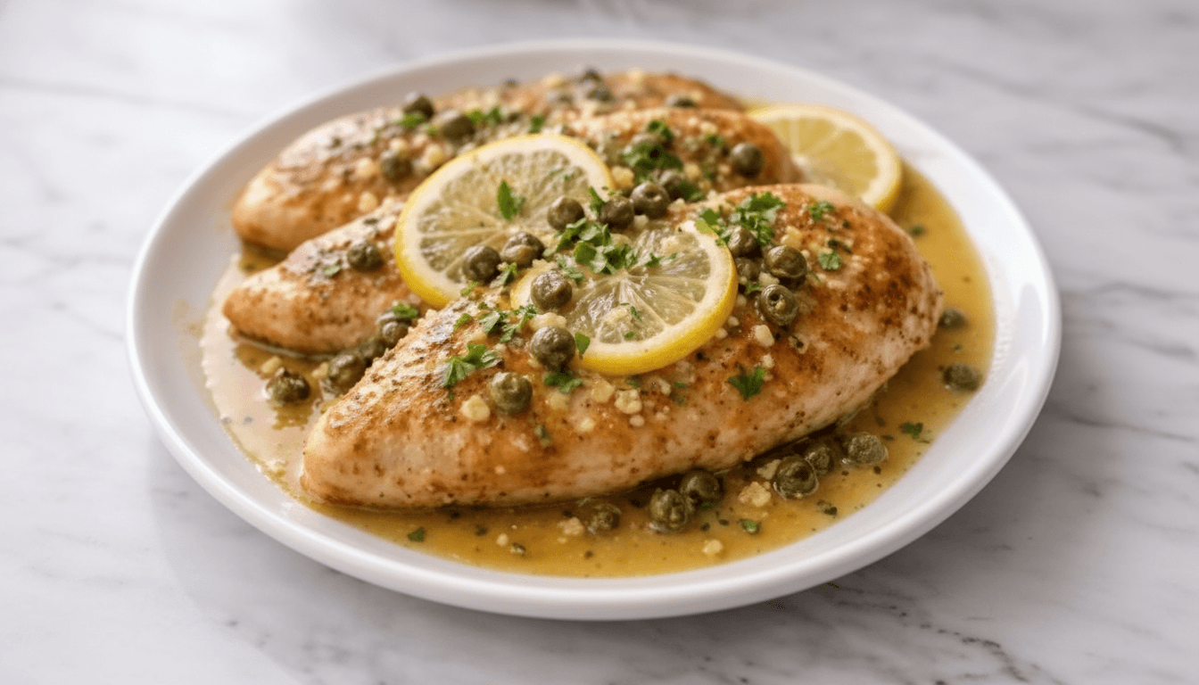 Bobby Flay Chicken Piccata Recipe