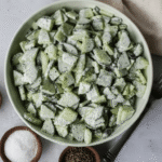 Creamy Cucumber Salad Recipe