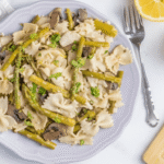 Lemon Asparagus and Mushroom Pasta Recipe
