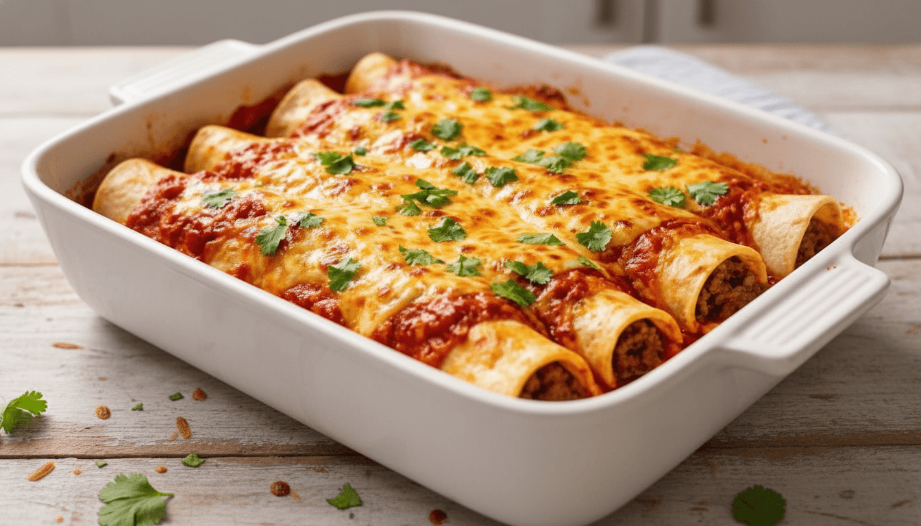 Joanna Gaines Beef Enchiladas Recipe