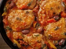 Bobby Flay Chicken Cacciatore Recipe