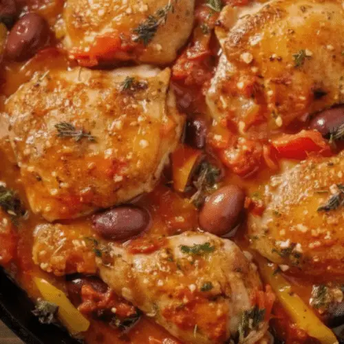 Bobby Flay Chicken Cacciatore Recipe