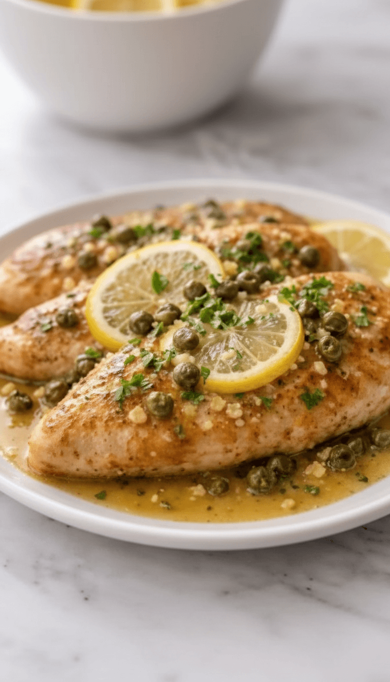 Bobby Flay Chicken Piccata