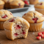 Homemade Strawberry Muffins Recipe