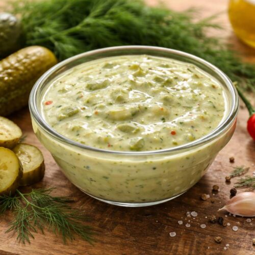 Spicy Dill Pickle Burger Sauce Recipe