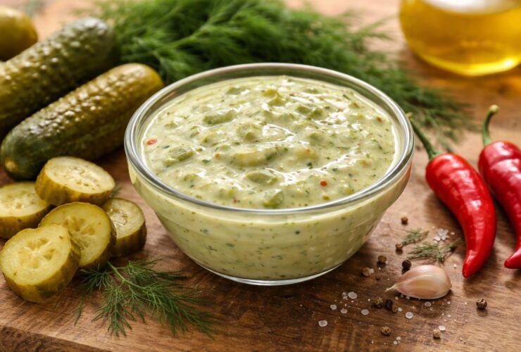 Spicy Dill Pickle Burger Sauce Recipe