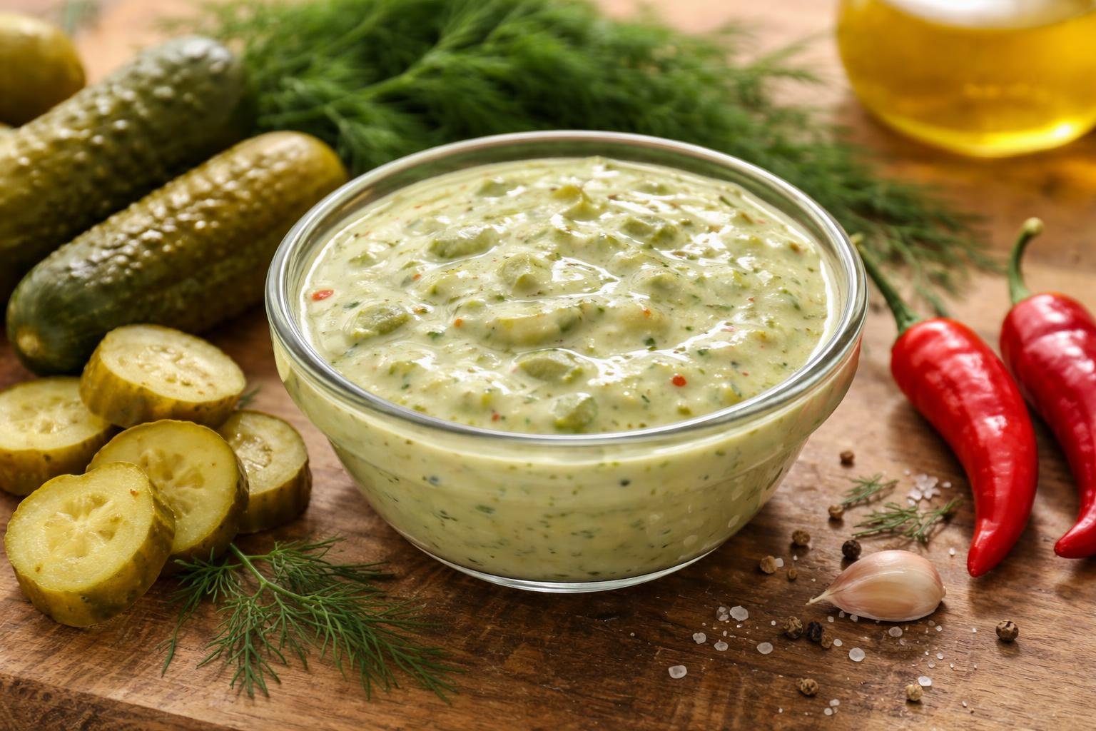 Spicy Dill Pickle Burger Sauce Recipe