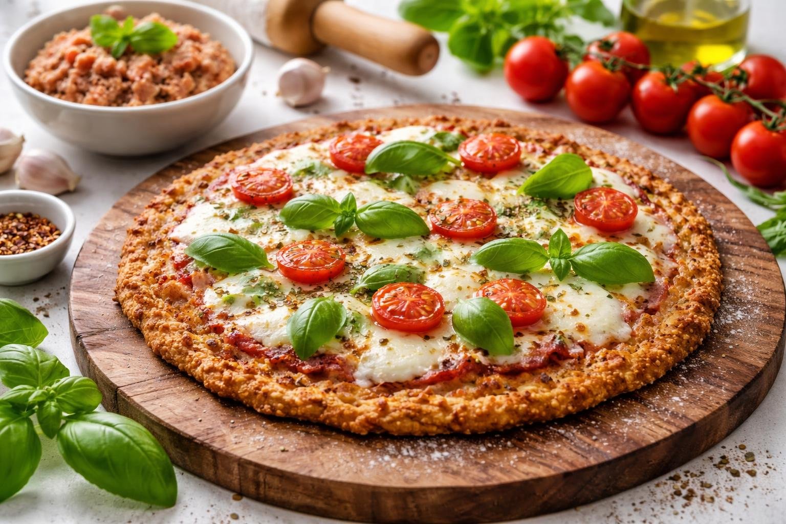 Ground Chicken Pizza Crust Recipe