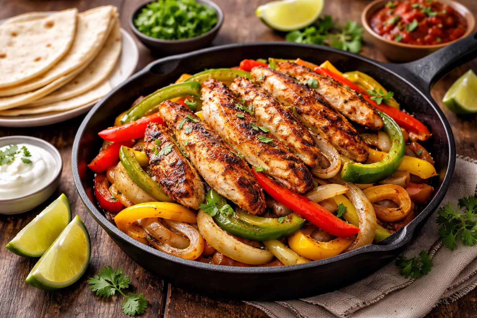 Bobby Flay Chicken Fajitas Recipe