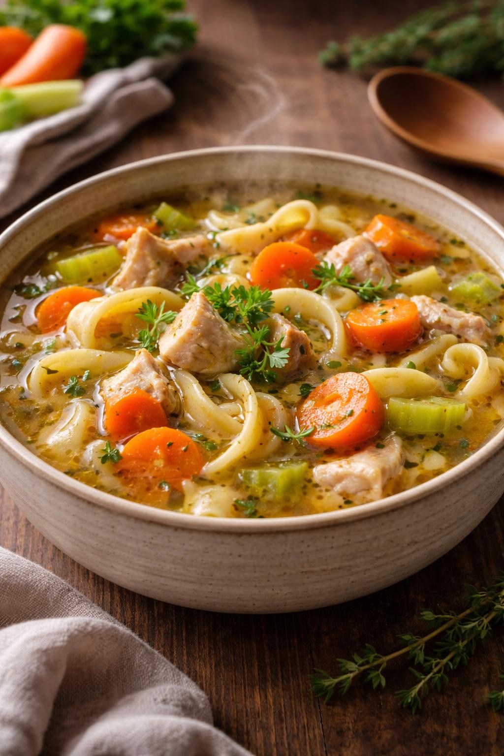 Bobby Flay Chicken Noodle Soup Recipe