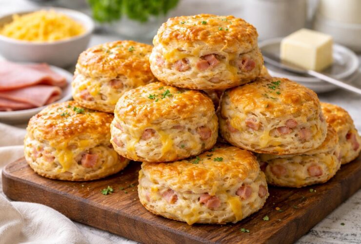 Ham And Cheese Biscuits Recipe