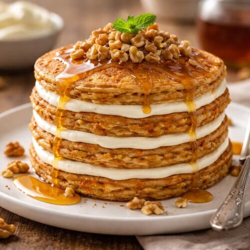 Bobby Flay Carrot Cake Pancakes Recipe