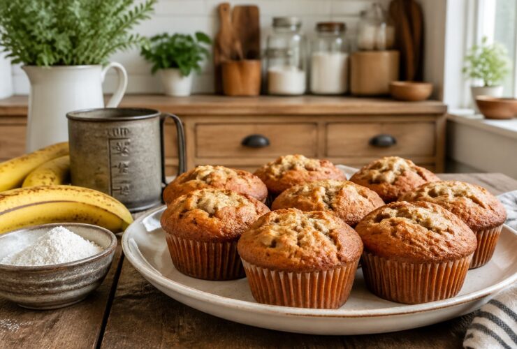 Joanna Gaines Banana Muffins Recipe