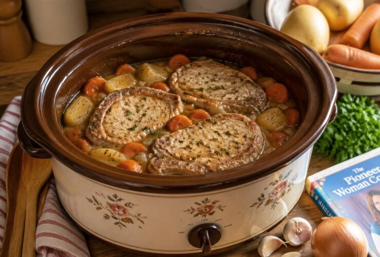 Pioneer Woman Crockpot Pork Chops Recipe