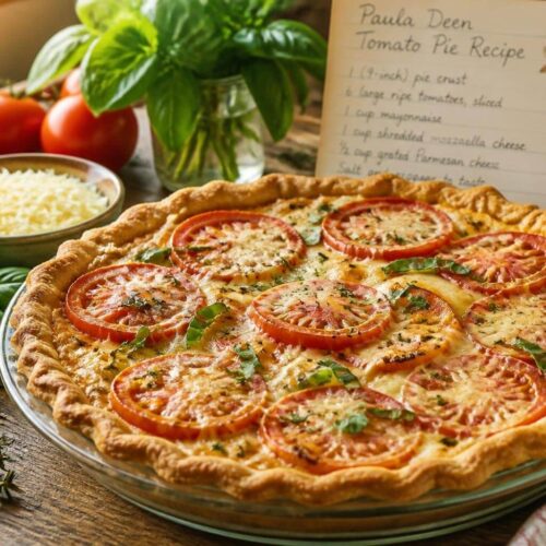 Paula Deen Tomato Pie Recipe