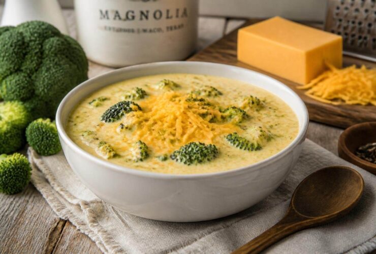 Joanna Gaines Broccoli Cheese Soup Recipe
