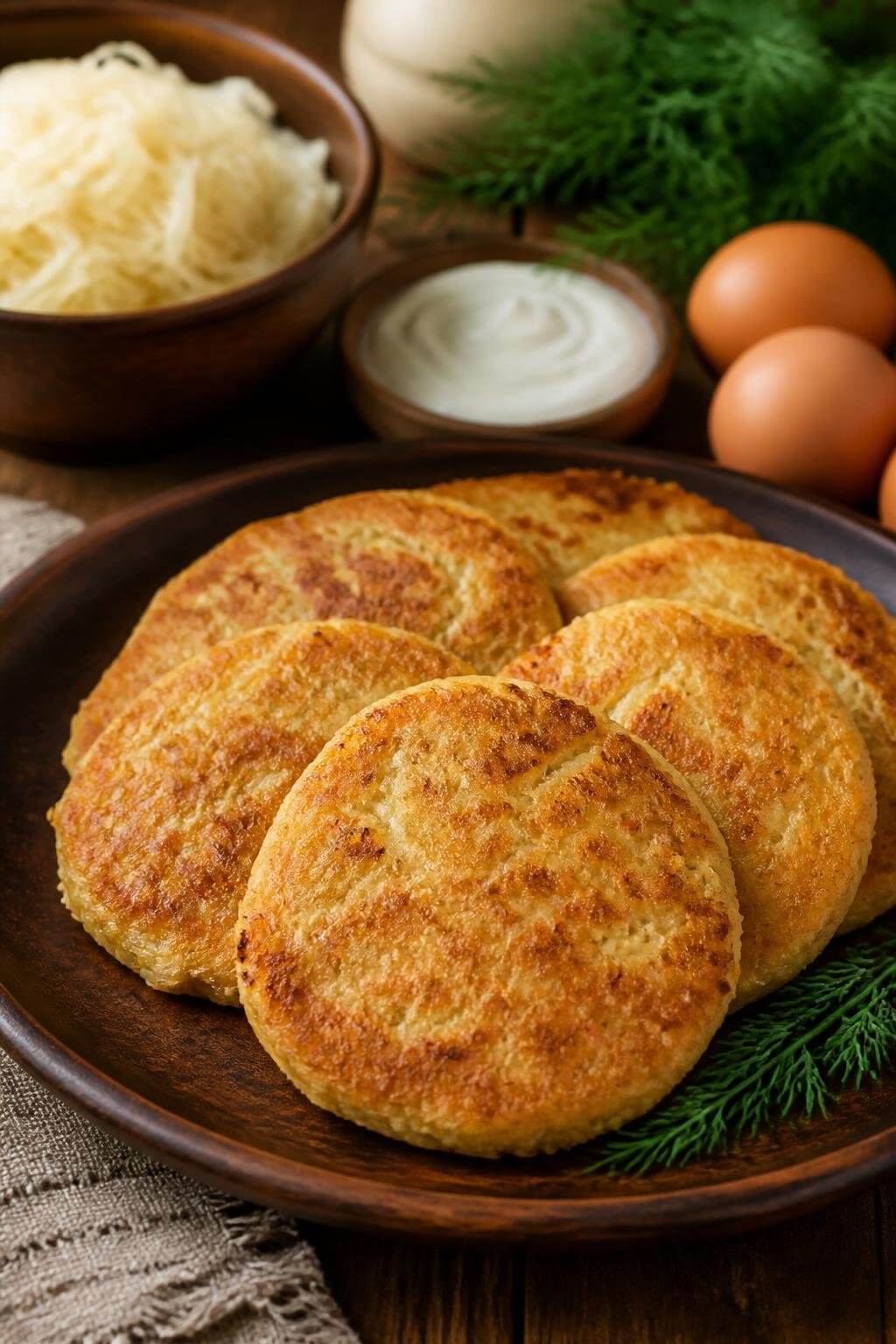 Polish Sauerkraut Pancakes