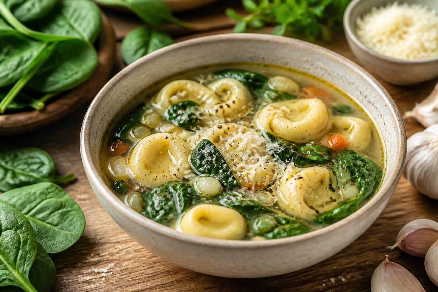Joanna Gaines Spinach Tortellini Soup Recipe