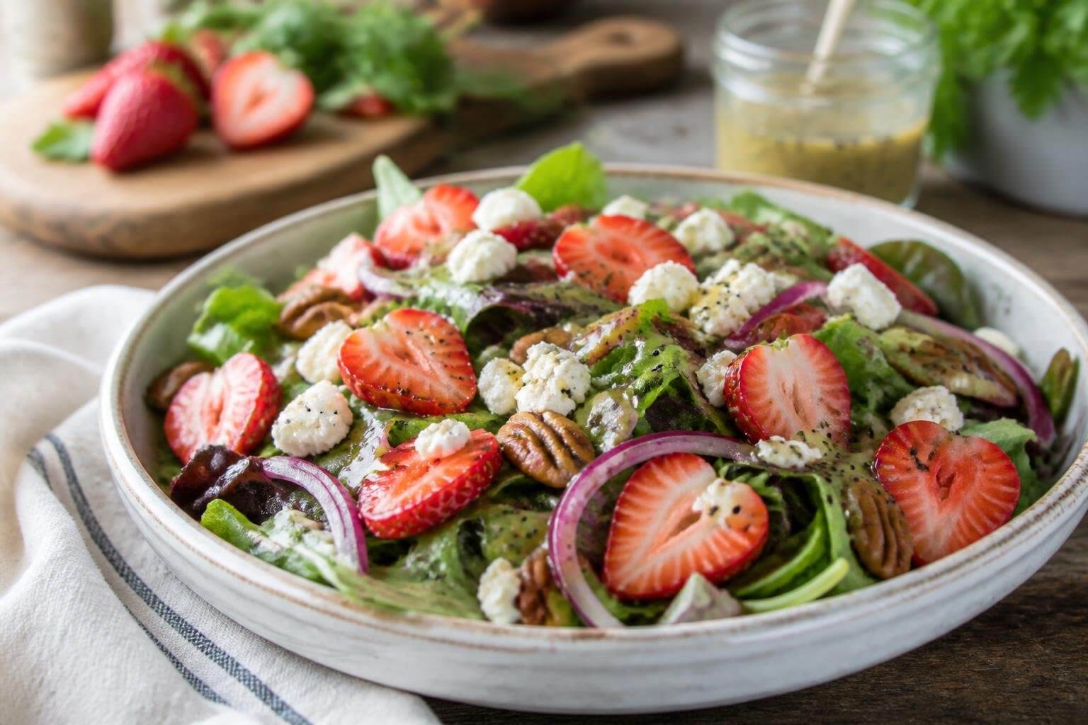 Joanna Gaines Strawberry Poppy Seed Salad Recipe