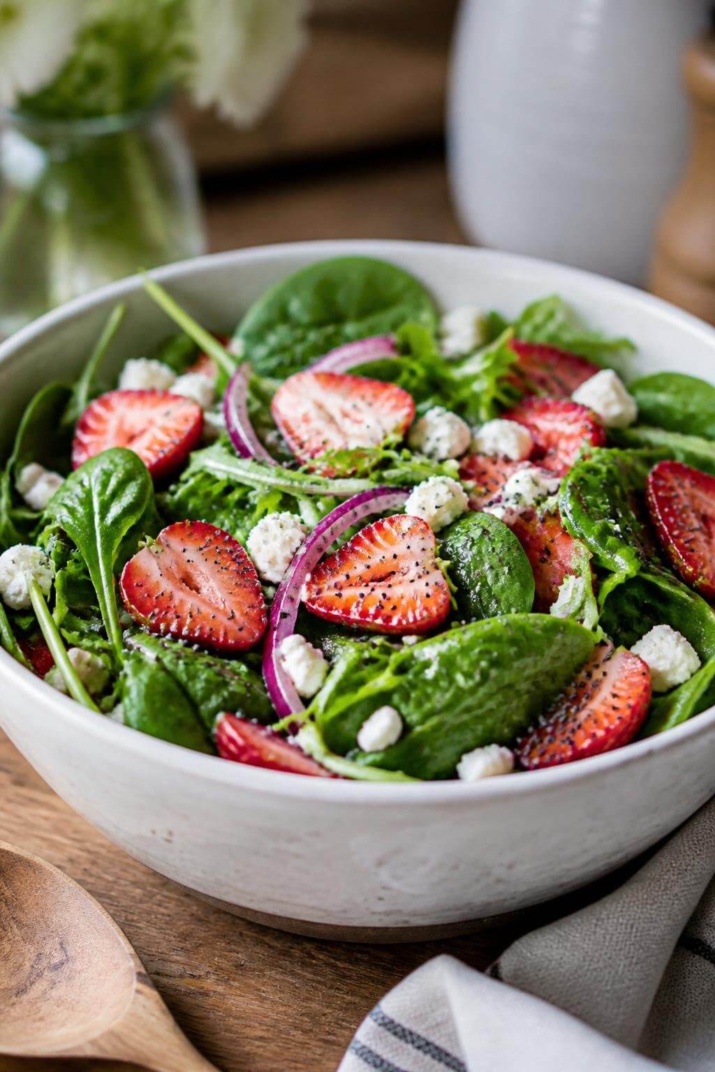 Joanna Gaines Strawberry Poppy Seed Salad