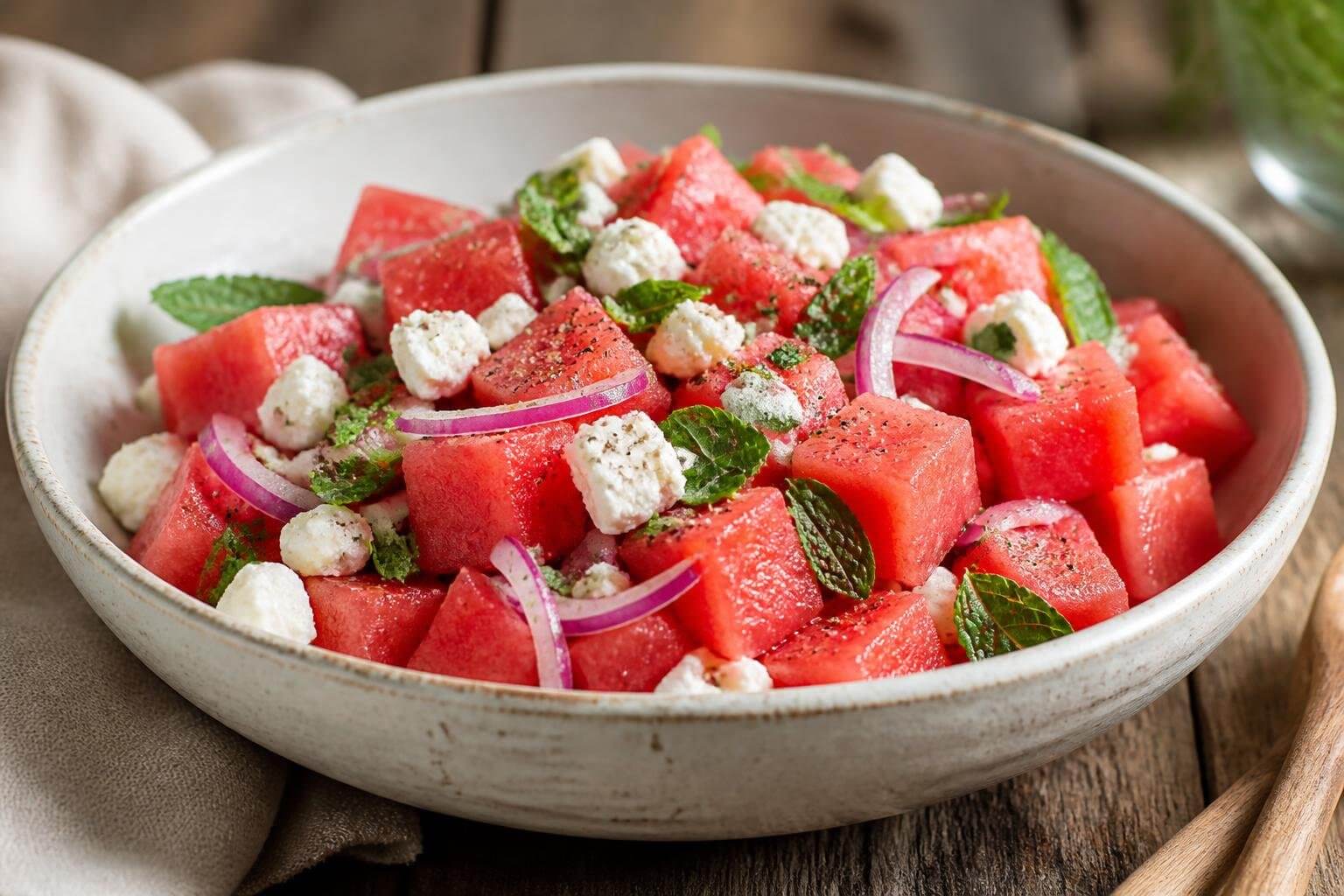 Joanna Gaines Watermelon Feta Salad Recipe