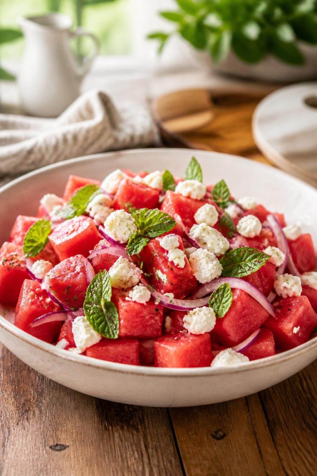 Joanna Gaines Watermelon Feta Salad