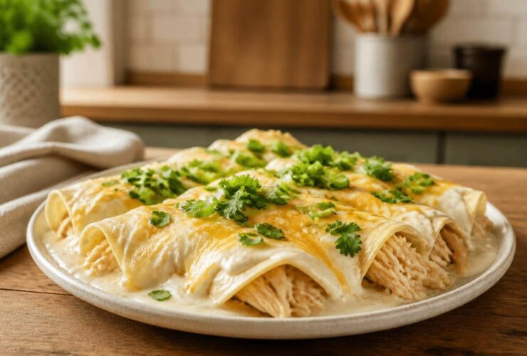 Joanna Gaines Sour Cream Chicken Enchiladas Recipe