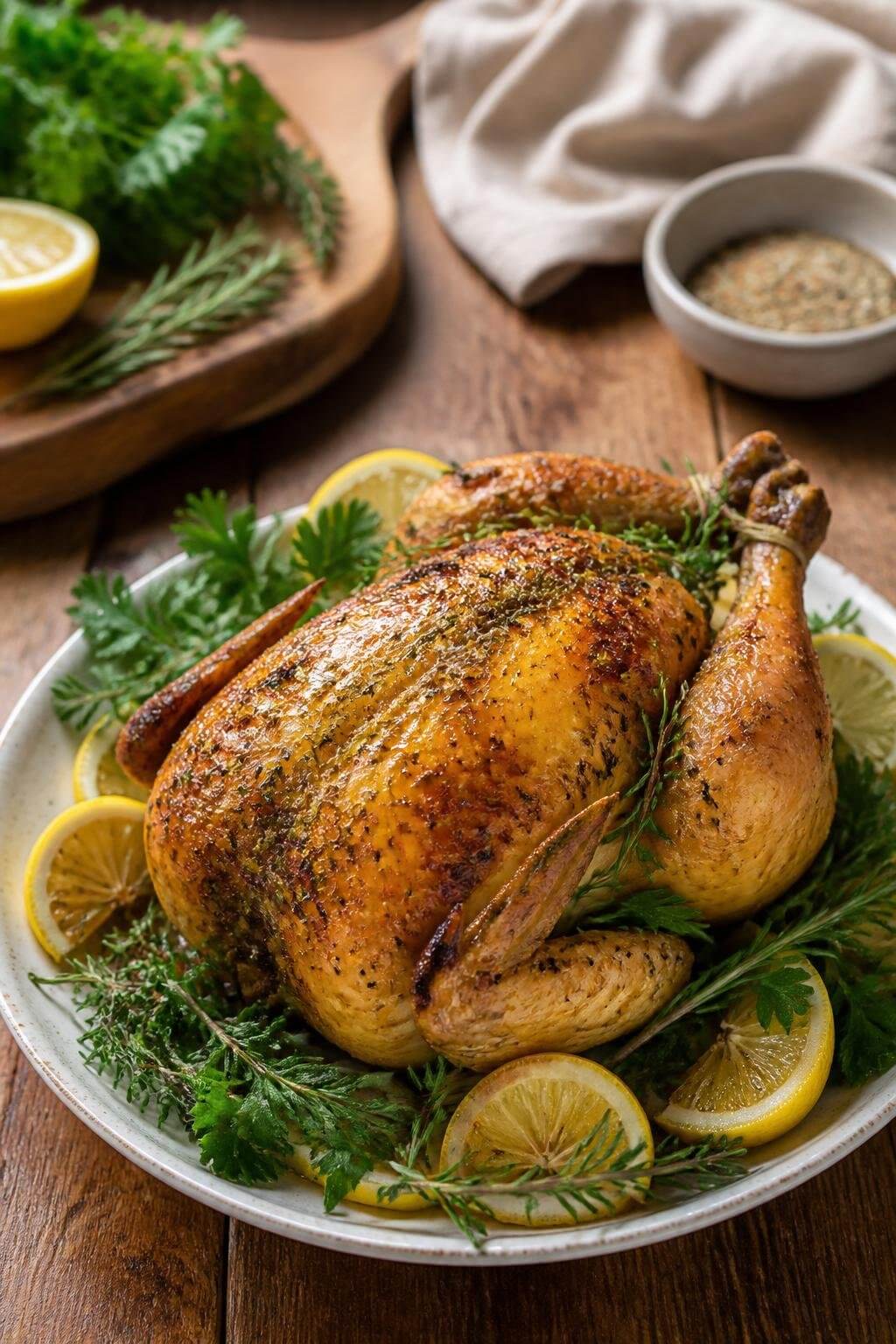 Joanna Gaines Lemon Herb Roasted Chicken