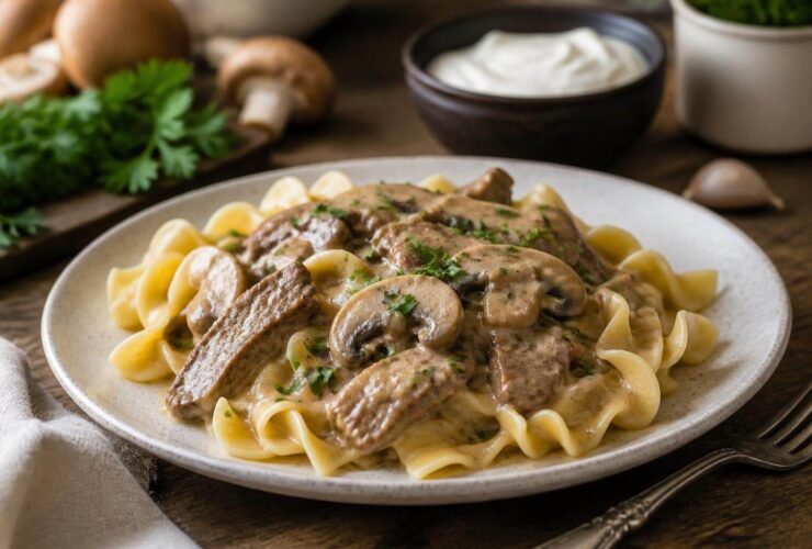 Joanna Gaines Beef Stroganoff Recipe