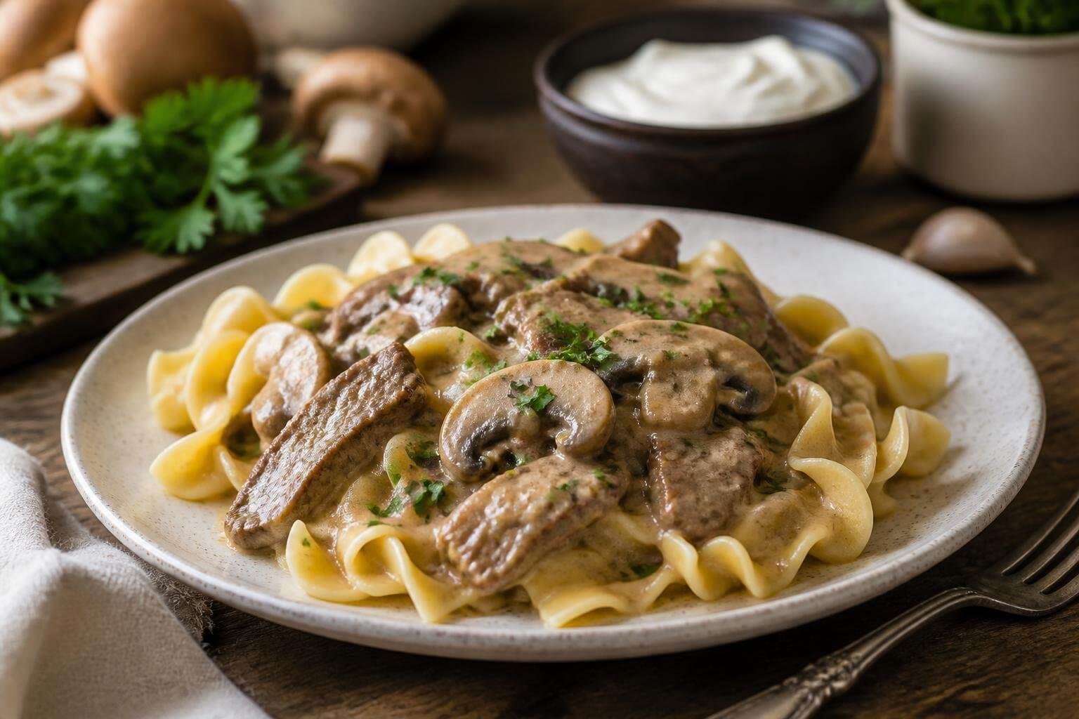 Joanna Gaines Beef Stroganoff Recipe