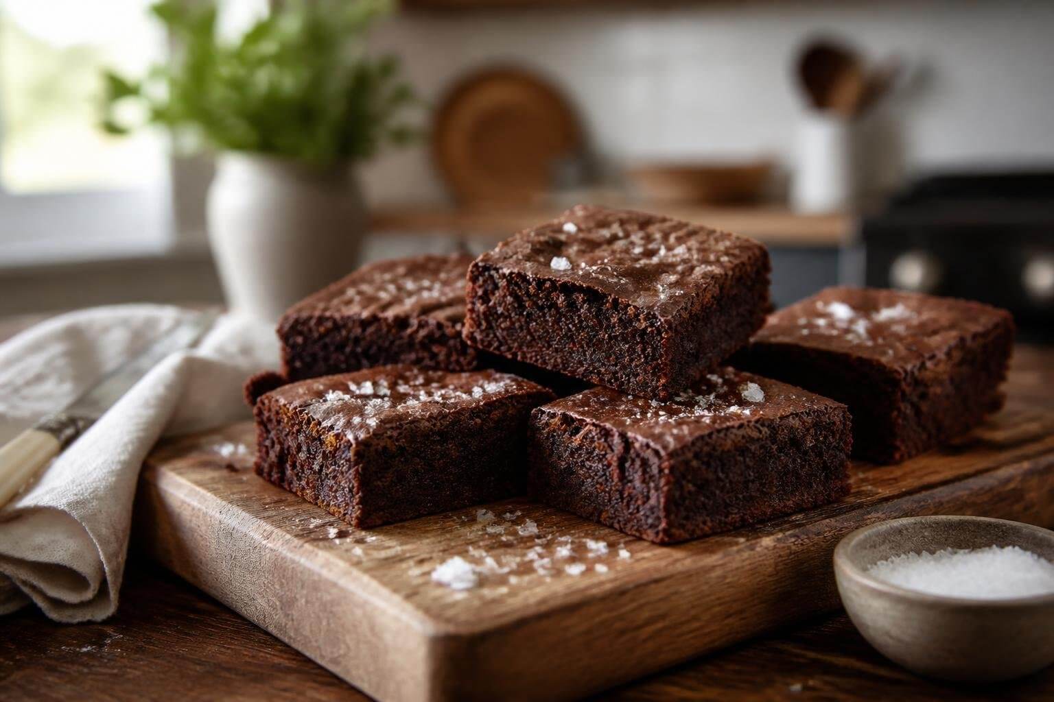 Joanna Gaines Brownies with Sea Salt Recipe