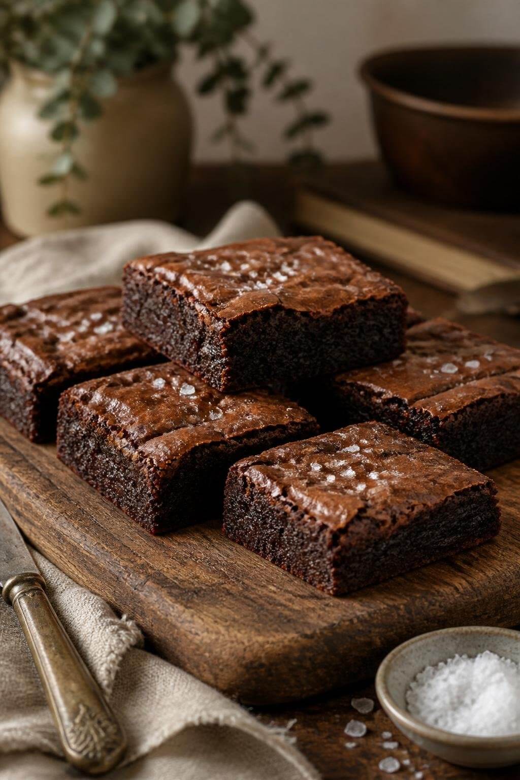 Joanna Gaines Brownies with Sea Salt