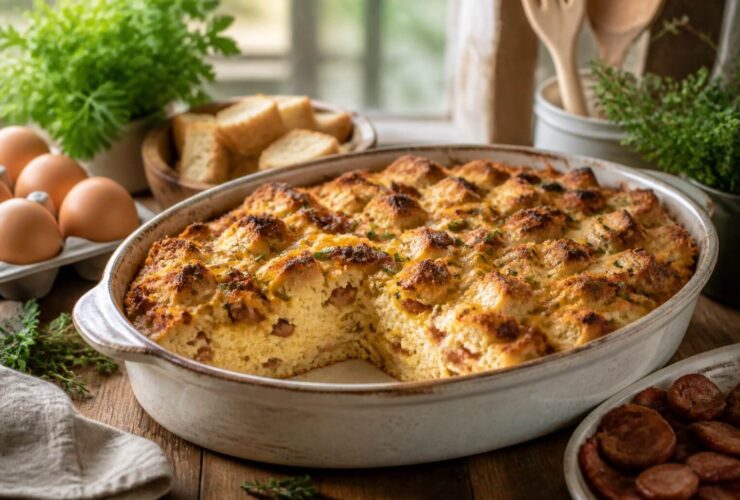 Joanna Gaines Savory Breakfast Strata Recipe