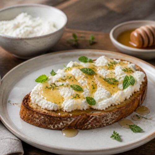 Joanna Gaines Ricotta and Honey Toast Recipe