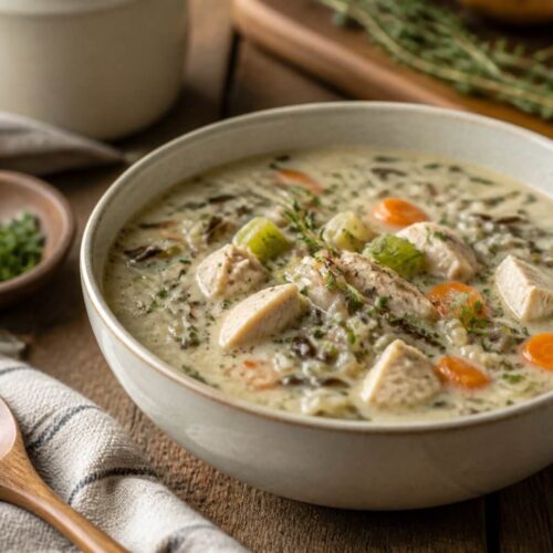 Joanna Gaines Chicken and Wild Rice Soup Recipe