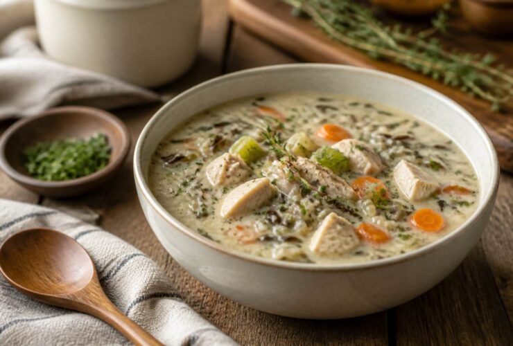Joanna Gaines Chicken and Wild Rice Soup Recipe