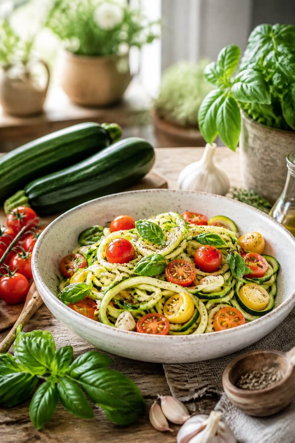 Joanna Gaines Zucchini Garden Pasta