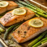 Joanna Gaines Sheet Pan Salmon with Asparagus Recipe