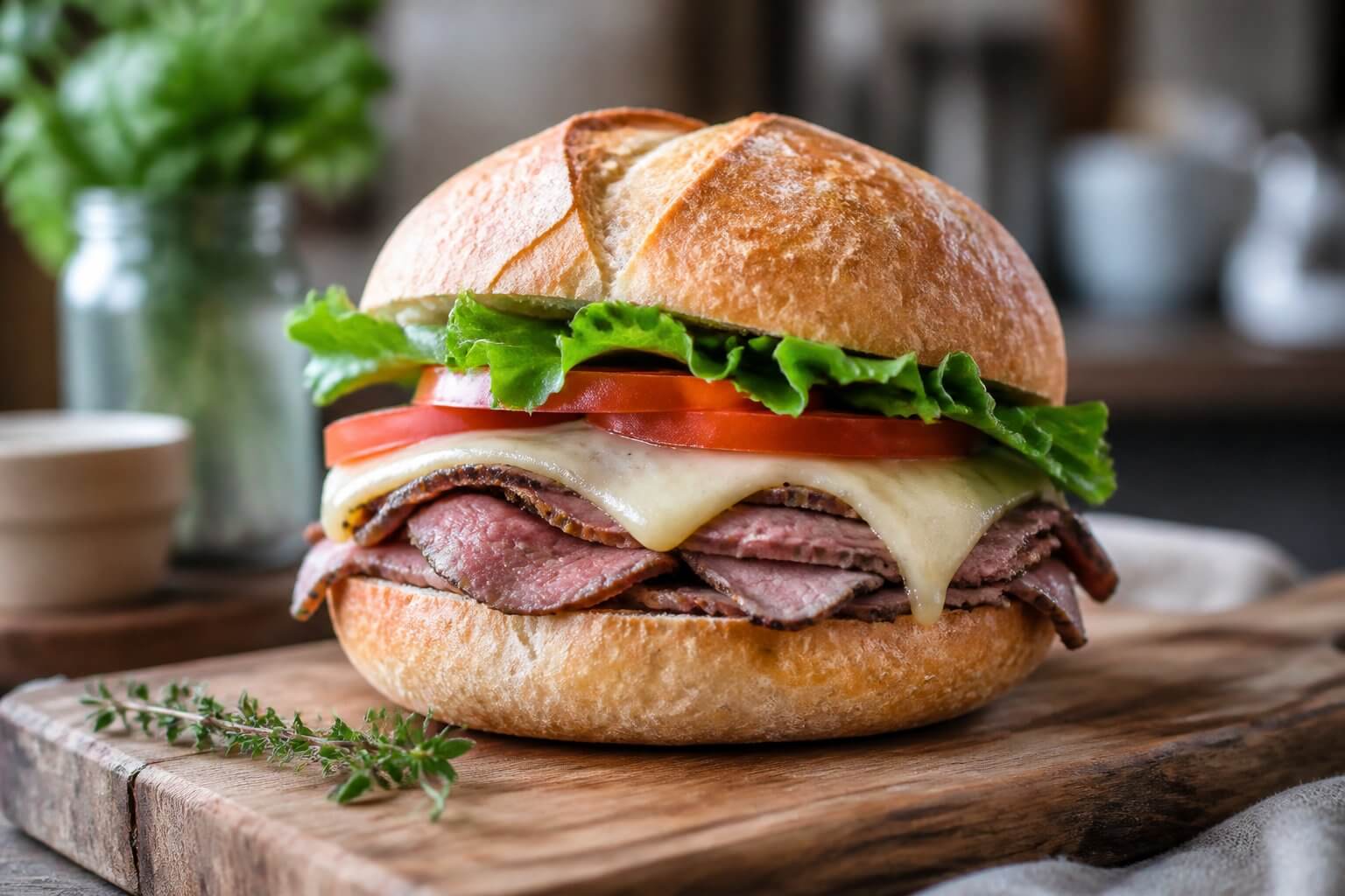 Joanna Gaines Roast Beef Sandwiches Recipe