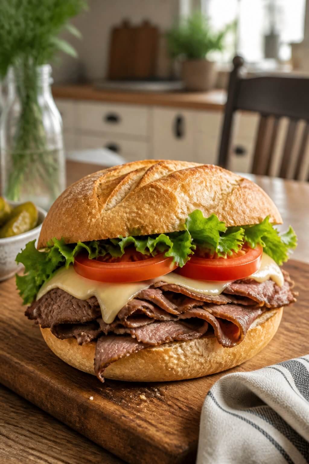 Joanna Gaines Roast Beef Sandwiches