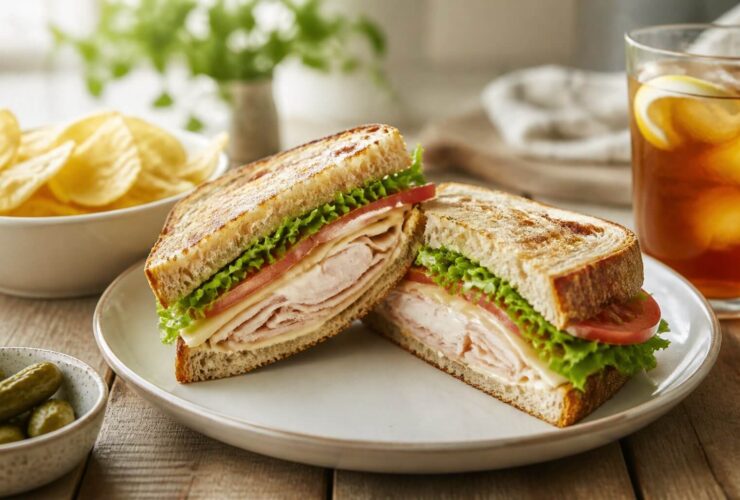 Joanna Gaines Turkey and Swiss Sandwiches Recipe