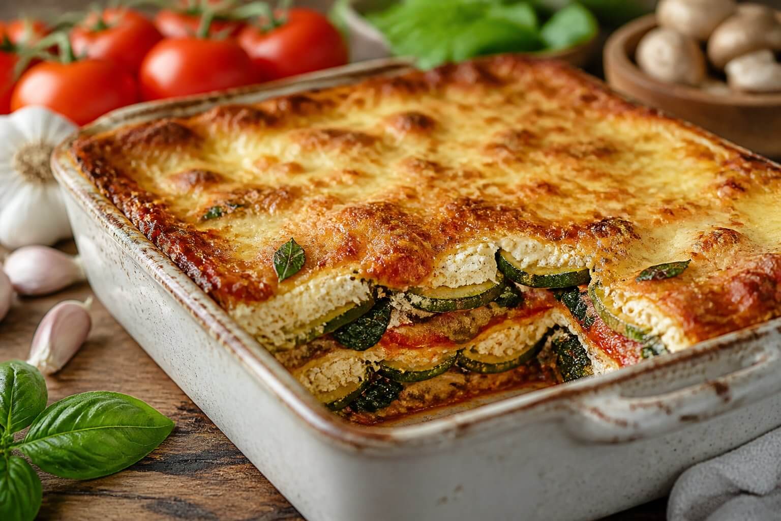 Joanna Gaines Vegetable Lasagna Recipe
