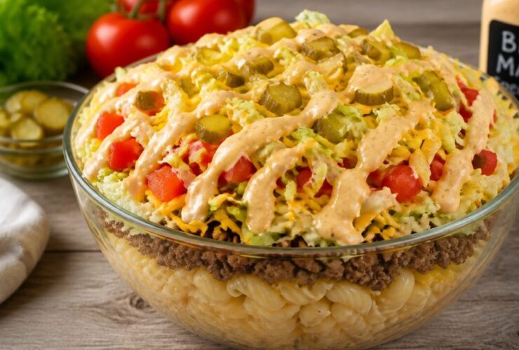 Big Mac Pasta Salad Recipe