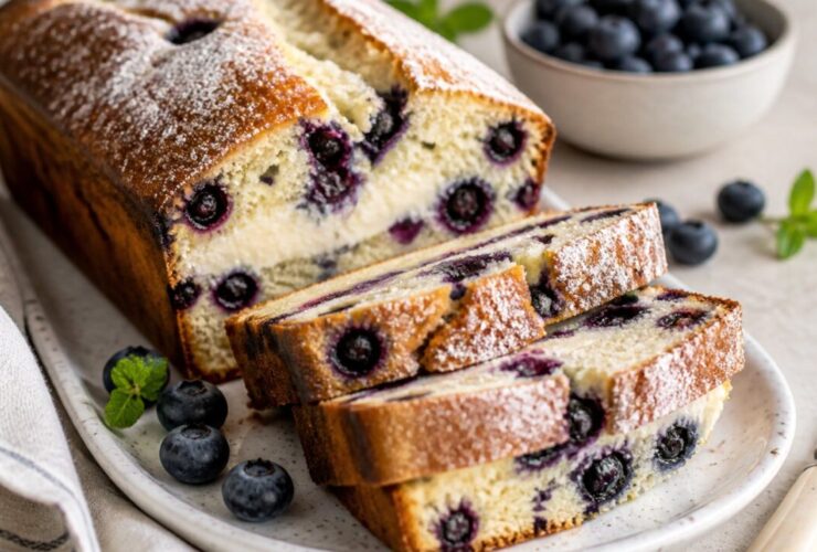 Blueberry Cream Cheese Loaf Recipe