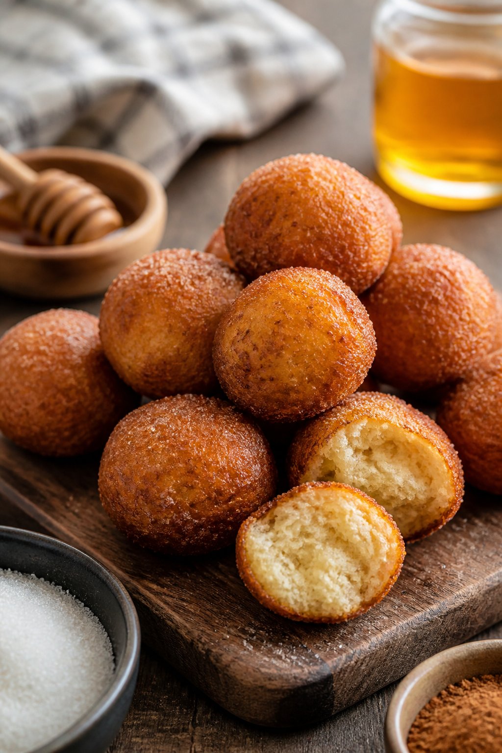 Coon Balls Recipe close-up, ready to serve
