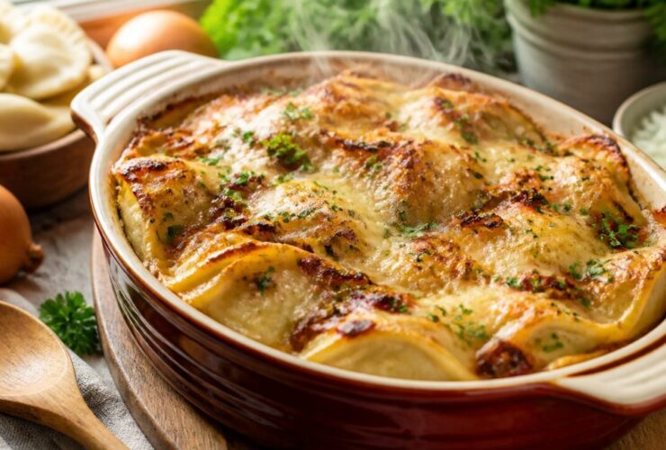 Crockpot Pierogi Casserole Recipe