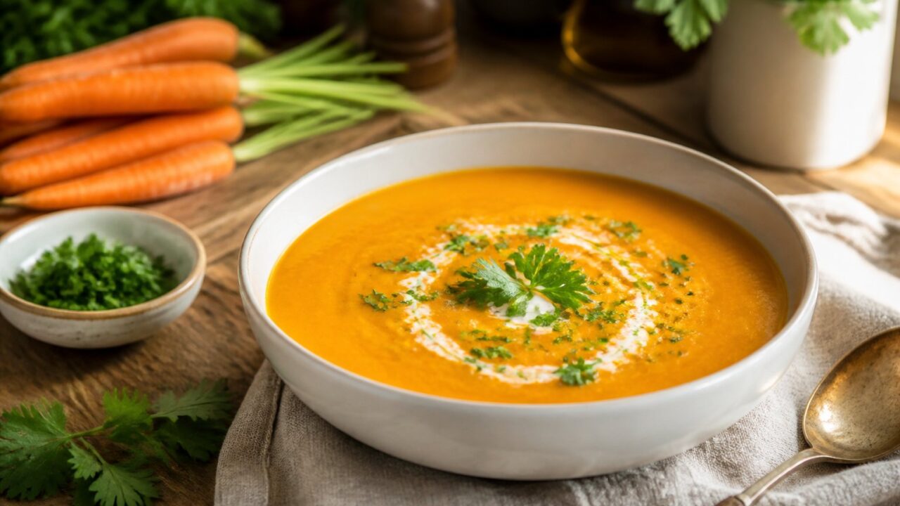 Delia Smith Carrot And Coriander Soup Recipe